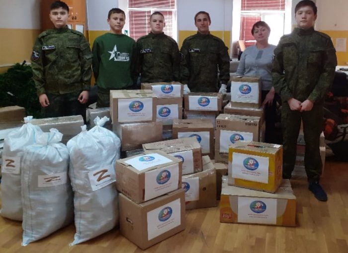Володарские патриоты Астраханской области присоединились новогодней акции, проводимой благотворительным фондом «Созвездие добра»